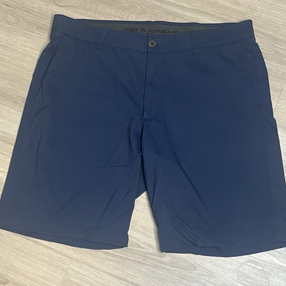 Under Armour Other - Under Armour UA Match Play Showdown Vented Golf Shorts Navy Men's 38 Performance